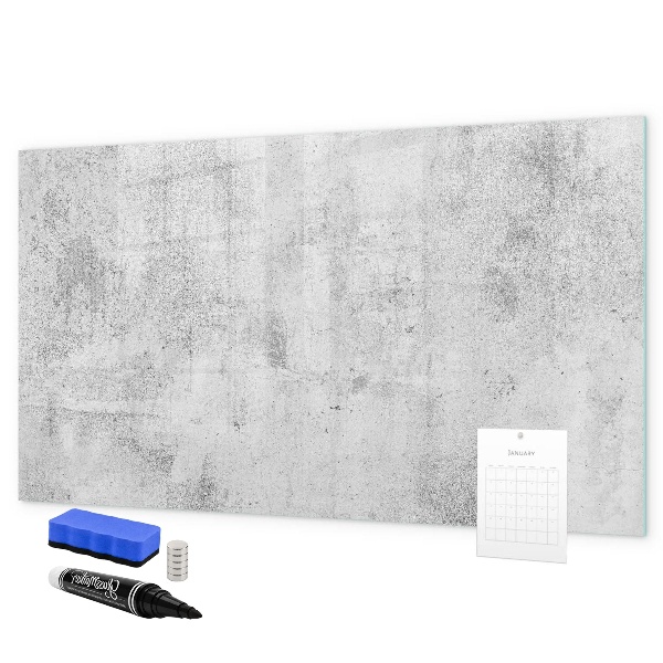 Tableau magnétique effaçable Un endroit chaleureux pour les souvenirs et les notes