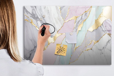 Tableau effaçable magnétique Tableau moderne pour notes et photos