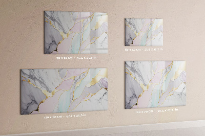 Tableau effaçable magnétique Tableau moderne pour notes et photos