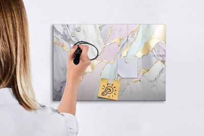 Tableau effaçable magnétique Tableau moderne pour notes et photos