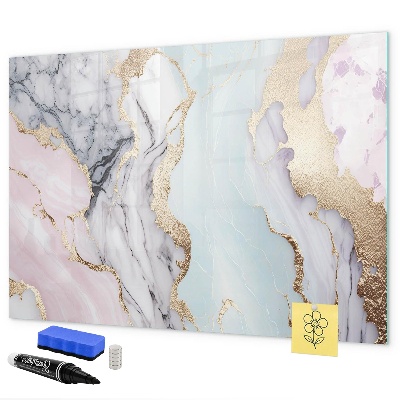 Tableau magnétique effaçable Un tableau élégant pour les notes et les photos
