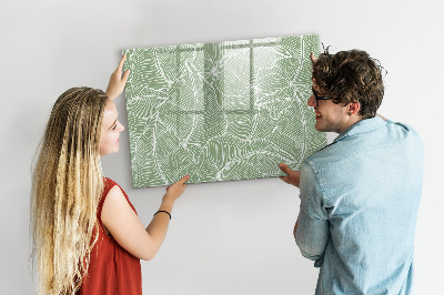 Tableau magnétique effaçable Tableau d'affichage photo élégant