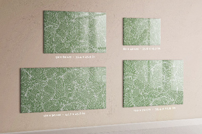 Tableau magnétique effaçable Tableau d'affichage photo élégant