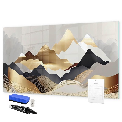 Tableau magnétique effaçable Tableau moderne pour photos et notes