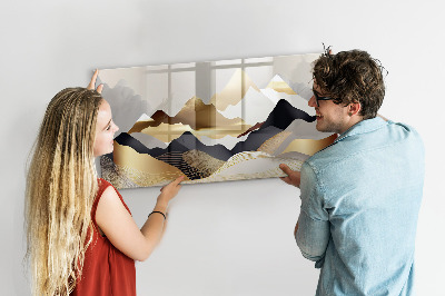 Tableau magnétique effaçable Tableau moderne pour photos et notes