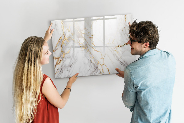 Tableau effaçable magnétique Tableau élégant pour photos et notes