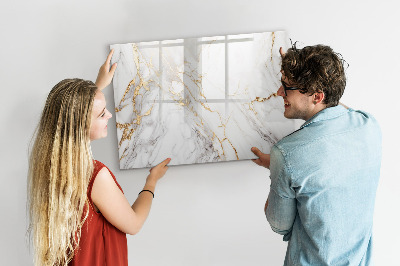Tableau effaçable magnétique Tableau élégant pour photos et notes