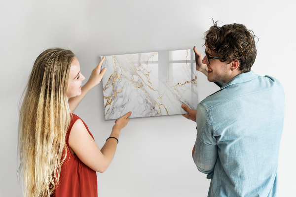 Tableau effaçable magnétique Tableau élégant pour photos et notes