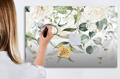 Tableau effaçable magnétique Tableau d'affichage photo créatif