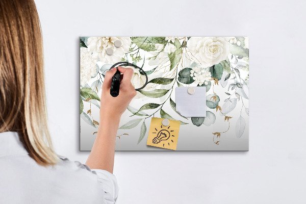 Tableau effaçable magnétique Tableau d'affichage photo créatif