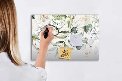 Tableau effaçable magnétique Tableau d'affichage photo créatif