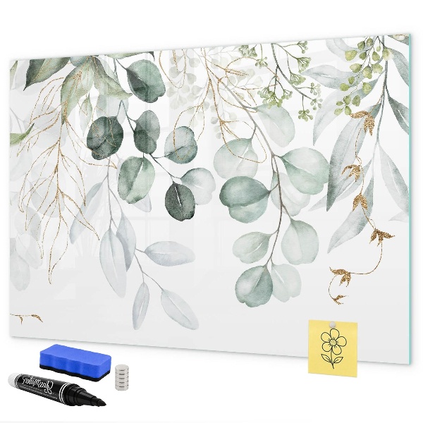 Tableau magnétique effaçable Tableau élégant pour photos et notes