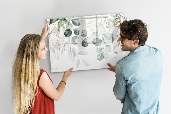 Tableau magnétique effaçable Tableau élégant pour photos et notes
