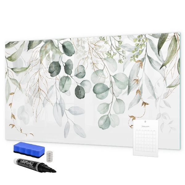 Tableau magnétique effaçable Tableau élégant pour photos et notes