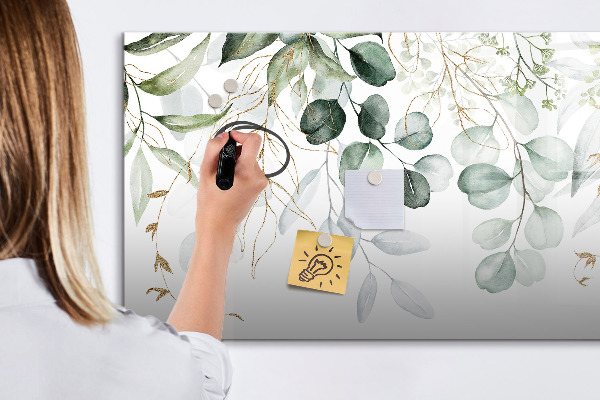 Tableau magnétique effaçable Tableau élégant pour photos et notes