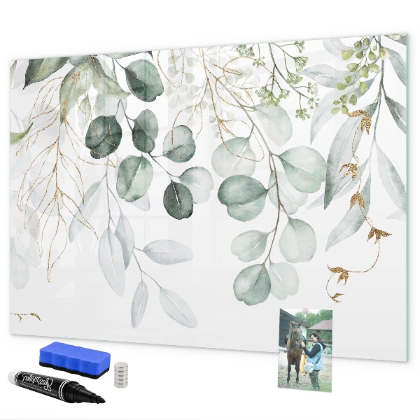 Tableau magnétique effaçable Tableau élégant pour photos et notes