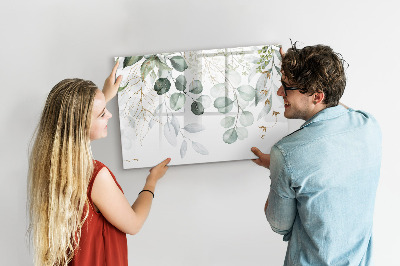 Tableau magnétique effaçable Tableau élégant pour photos et notes