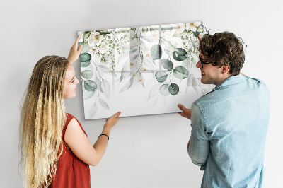 Tableau magnétique effaçable Un tableau élégant pour présenter des souvenirs