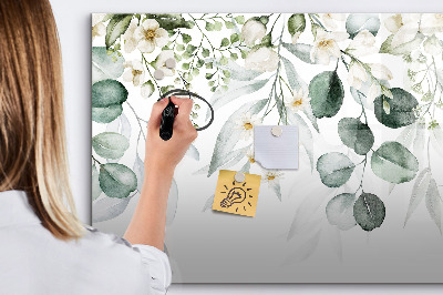 Tableau magnétique effaçable Un tableau élégant pour présenter des souvenirs