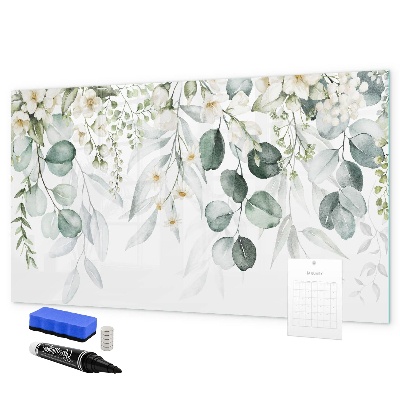 Tableau magnétique effaçable Un tableau élégant pour présenter des souvenirs
