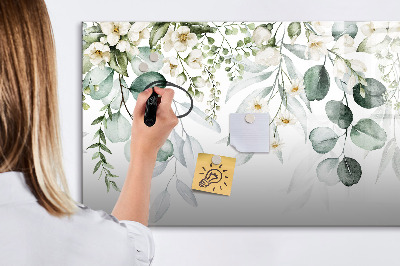 Tableau magnétique effaçable Un tableau élégant pour présenter des souvenirs
