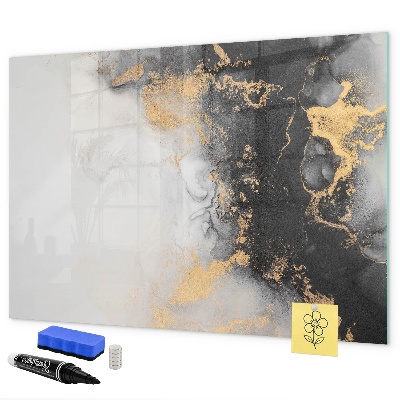 Tableau magnétique effaçable Un tableau élégant pour les notes et les photos