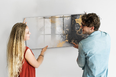 Tableau magnétique effaçable Un tableau élégant pour les notes et les photos