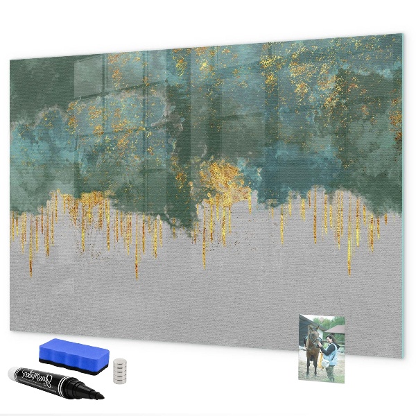 Tableau effaçable magnétique Panneau d'affichage photo créatif