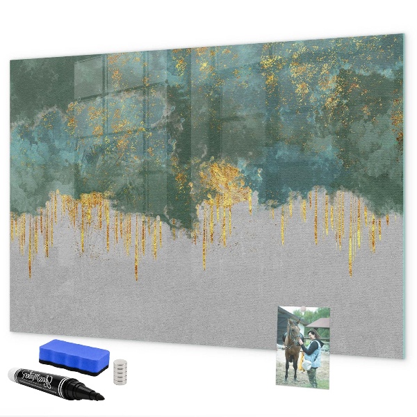 Tableau effaçable magnétique Panneau d'affichage photo créatif
