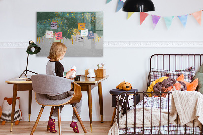 Tableau effaçable magnétique Panneau d'affichage photo créatif