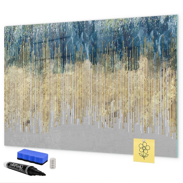 Tableau magnétique effaçable Panneau coloré pour la présentation de photos