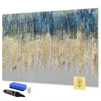 Tableau magnétique effaçable Panneau coloré pour la présentation de photos