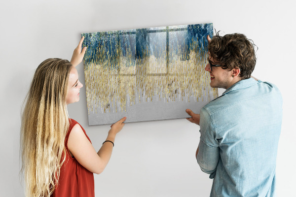 Tableau magnétique effaçable Panneau coloré pour la présentation de photos