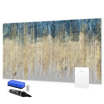 Tableau magnétique effaçable Panneau coloré pour la présentation de photos