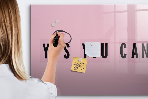 Tableau effaçable magnétique Un espace inspirant pour l'expression de soi