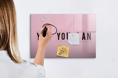 Tableau effaçable magnétique Un espace inspirant pour l'expression de soi