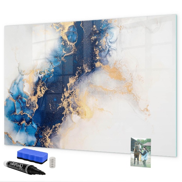 Tableau effaçable magnétique Tableau moderne pour photos et notes