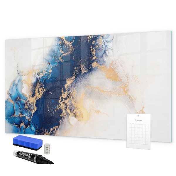 Tableau effaçable magnétique Tableau moderne pour photos et notes