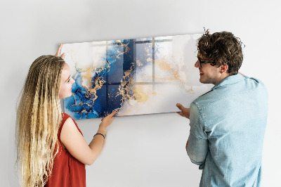 Tableau effaçable magnétique Tableau moderne pour photos et notes