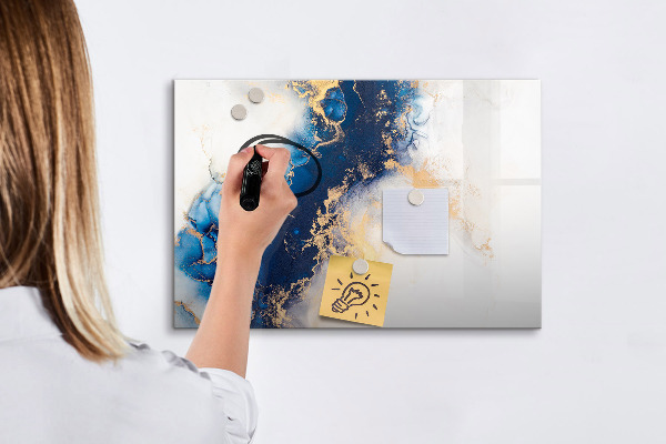 Tableau effaçable magnétique Tableau moderne pour photos et notes