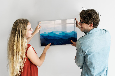 Tableau effaçable magnétique Préservez vos souvenirs avec élégance.