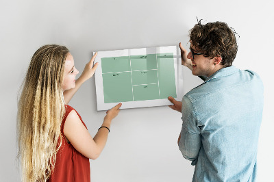 Tableau effaçable magnétique Organiseur avec notes et photos