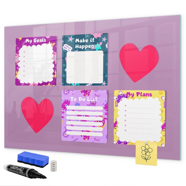 Tableau effaçable magnétique Conseil de planification et de motivation