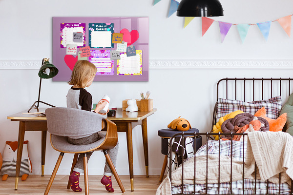 Tableau effaçable magnétique Conseil de planification et de motivation