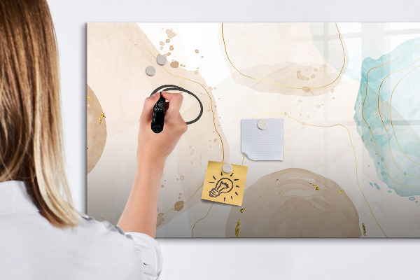 Tableau effaçable magnétique Panneau d'affichage photo créatif