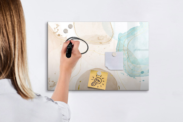 Tableau effaçable magnétique Panneau d'affichage photo créatif
