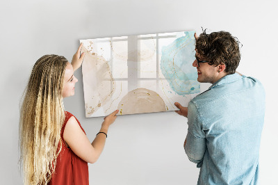 Tableau effaçable magnétique Panneau d'affichage photo créatif