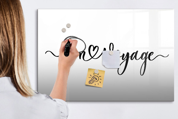 Tableau effaçable magnétique Un espace créatif pour les souvenirs et les photos