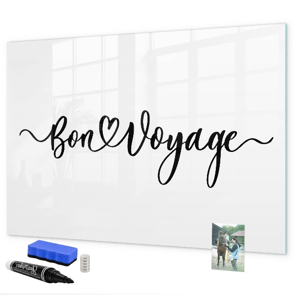 Tableau effaçable magnétique Un espace créatif pour les souvenirs et les photos