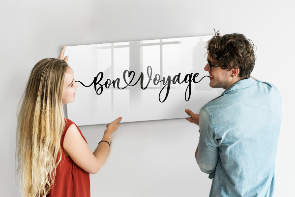 Tableau effaçable magnétique Un espace créatif pour les souvenirs et les photos